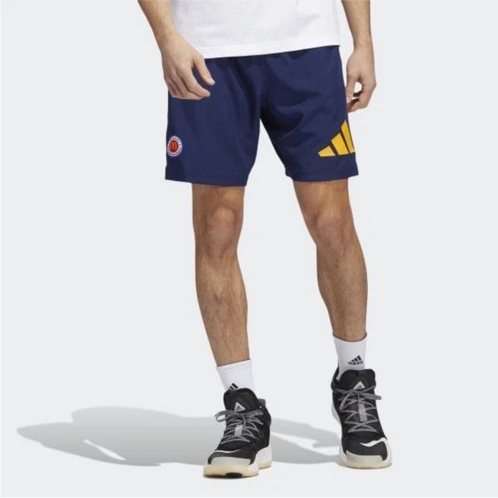 Adidas Unisex Adult Eric Emanuel McDonald's Basketball Shorts|XL